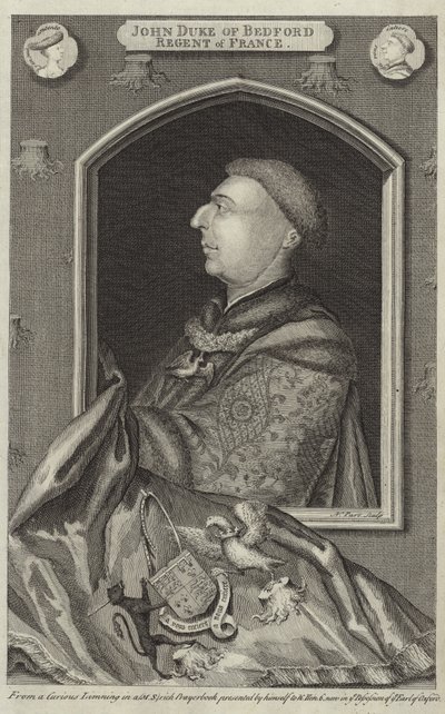 Portrait de Jean de Lancastre, Duc de Bedford - English School