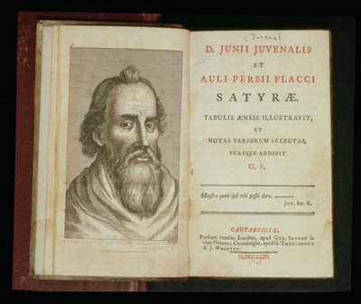 Portrait de Juvénal de 