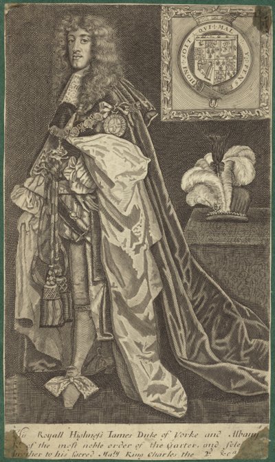 Portrait du roi Jacques II d