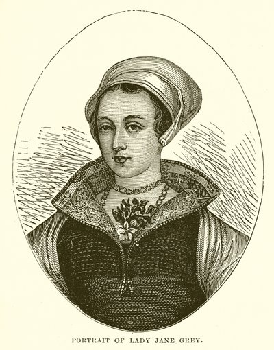 Portrait de Lady Jane Grey - English School