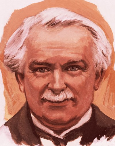 Portrait de Lloyd George - English School