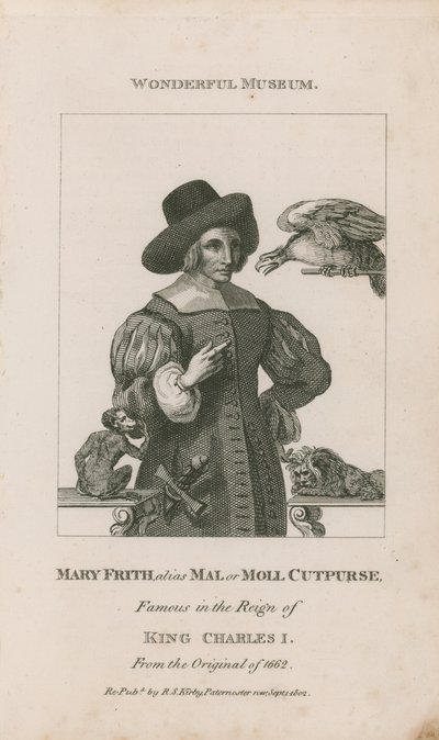 Portrait de Mary Frith - English School