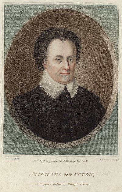 Portrait de Michael Drayton - English School