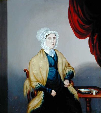 Portrait de Mme Elizabeth Whitely - English School