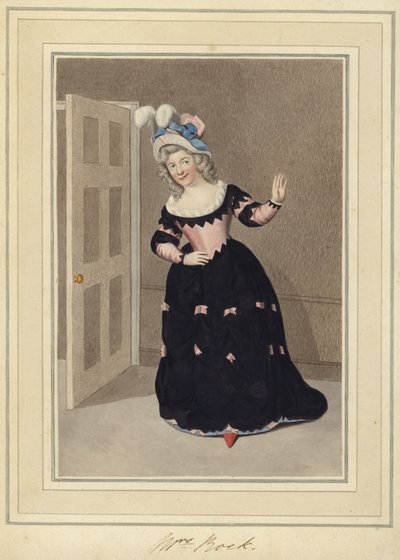 Portrait de Mme Rock - English School