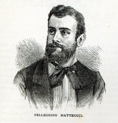 Portrait de Pellegrino Matteucci, de 