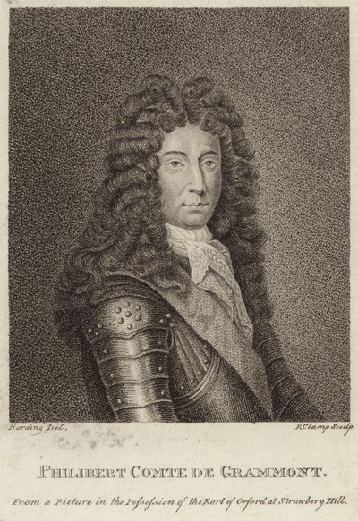 Portrait de Philibert, comte de Gramont - English School