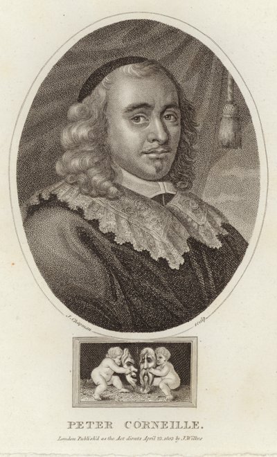 Portrait de Pierre Corneille - English School