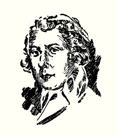 Portrait de Richard Brinsley Sheridan - English School