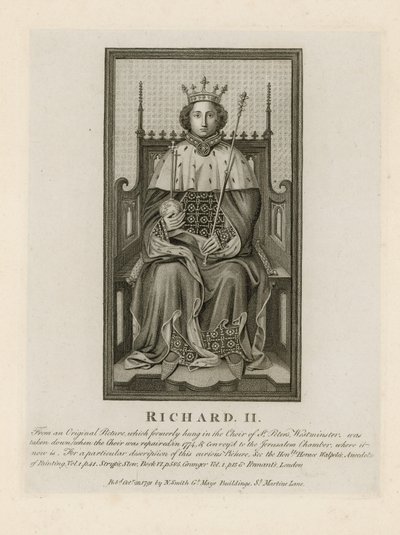 Portrait de Richard II - English School