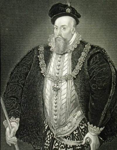 Portrait de Robert Dudley (1532-88) 1er Comte de Leicester, de 