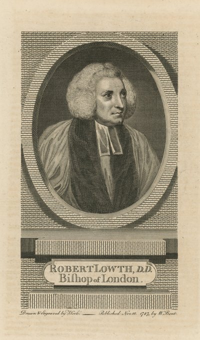 Portrait de Robert Lowth - English School