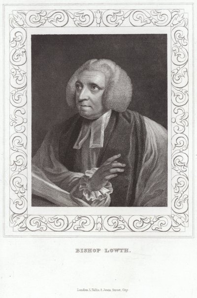 Portrait de Robert Lowth, évêque de Londres - English School