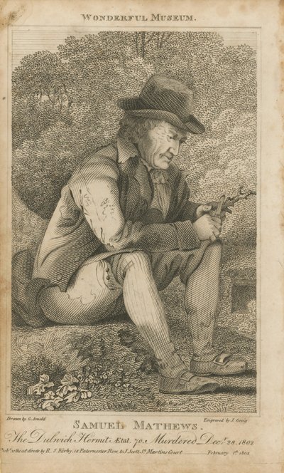Portrait de Samuel Matthews - English School
