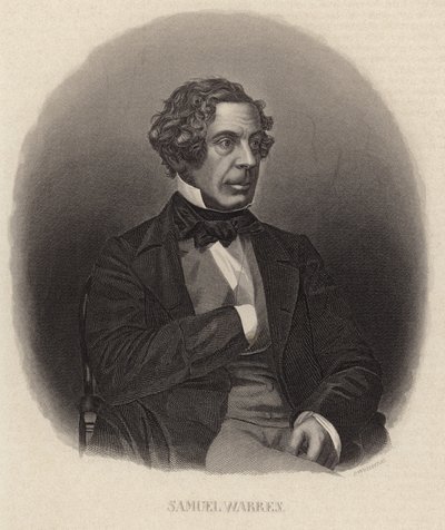 Portrait de Samuel Warren - English School