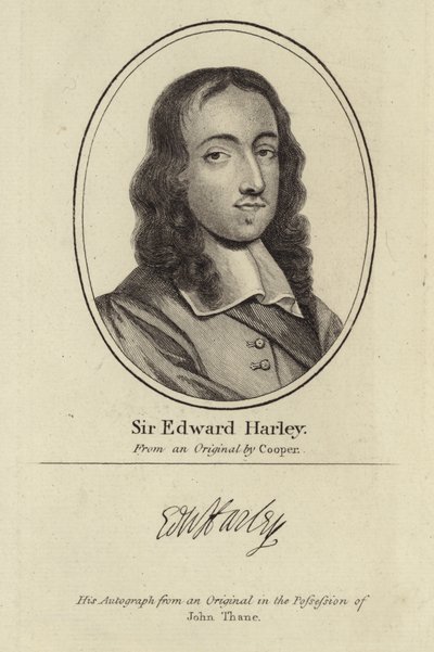 Portrait de Sir Edward Harley - English School
