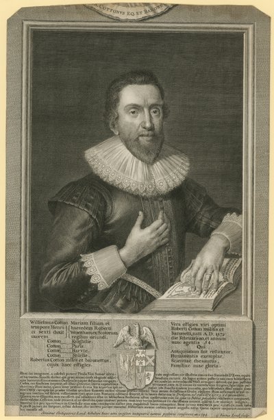 Portrait de Sir Robert Cotton - English School
