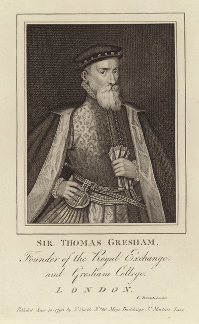 Portrait de Sir Thomas Gresham - English School