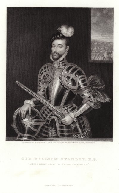 Portrait de Sir William Stanley - English School