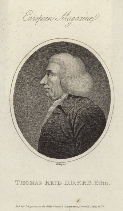 Portrait de Thomas Reid - English School