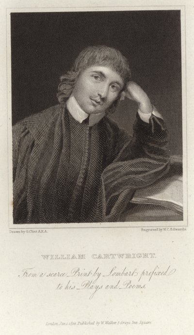 Portrait de William Cartwright - English School