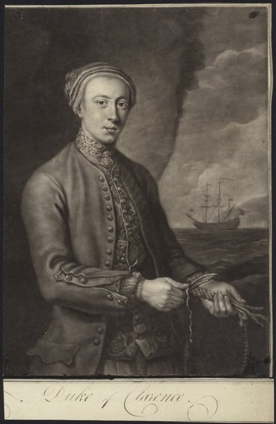 Portrait du duc de Clarence - English School