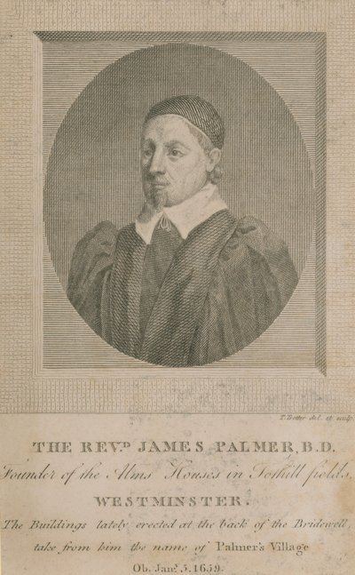 Portrait du révérend James Palmer - English School