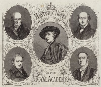 Portraits des présidents de la Royal Academy - English School