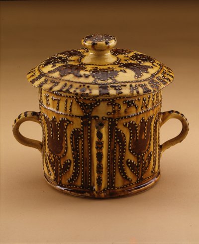 Pot à posset avec couvercle, 1711 - English School