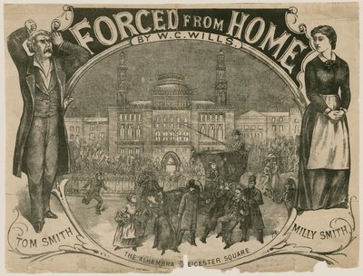 Affiche pour Forced from Home par W C Wills, l