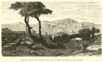 Pouzzoles, avec Capo Miseno et les îles de Procida et Ischia - English School