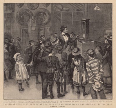 Leçons pratiques en sciences élémentaires à Whitechapel; Une exposition d