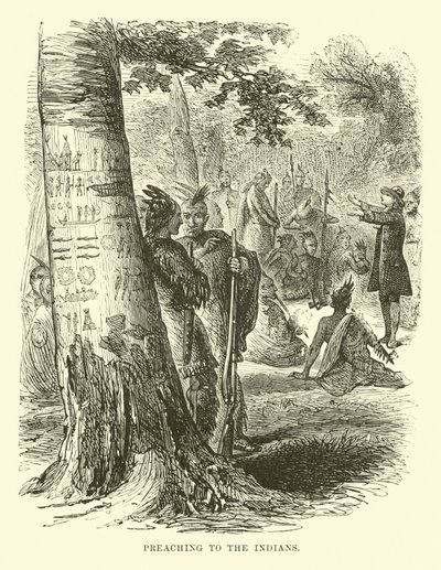 Prédication aux Indiens - English School