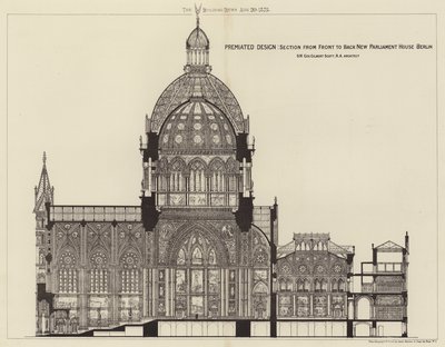 Conception primée, section de l