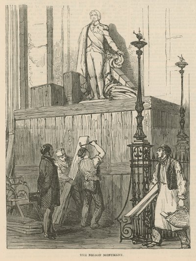 Préparatifs pour les funérailles du duc de Wellington - English School