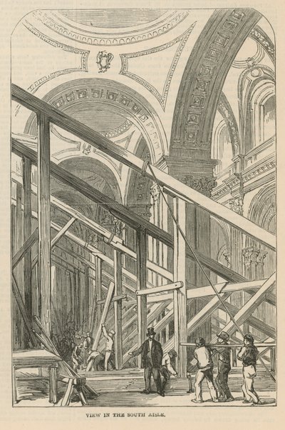 Préparatifs pour les funérailles du duc de Wellington - English School