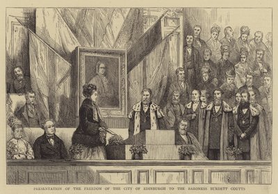 Présentation de la liberté de la ville d