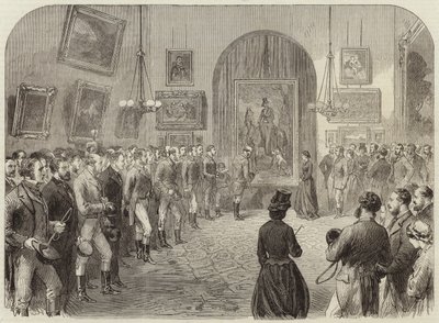 Présentation à la comtesse de Yarborough - English School