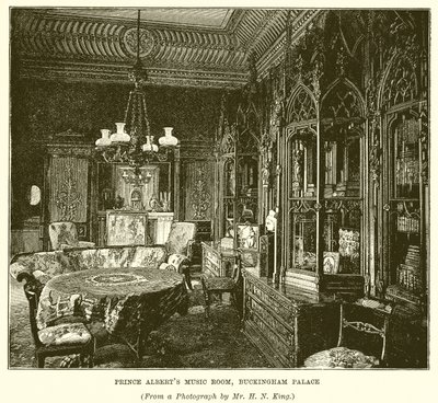 Salle de Musique du Prince Albert, Palais de Buckingham - English School