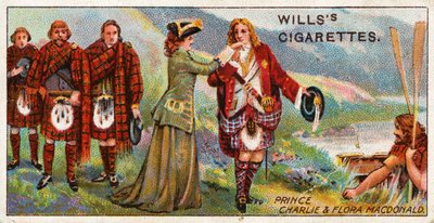 Prince Charlie et Flora Macdonald - English School