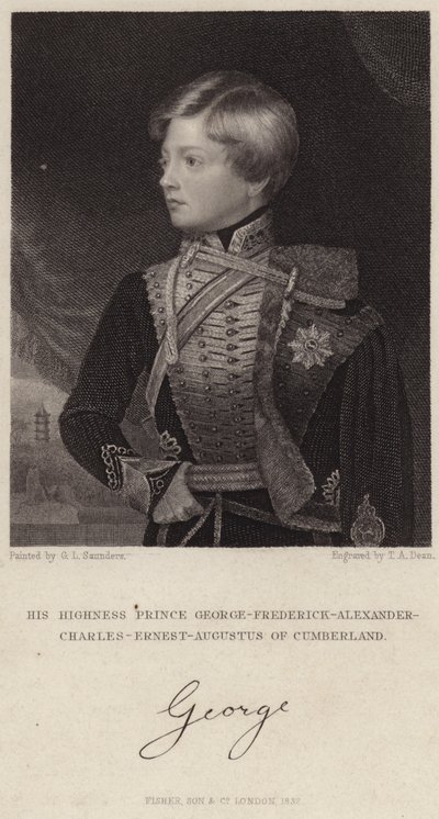 Prince George-Frédéric-Alexandre-Charles-Ernest-Auguste de Cumberland - English School