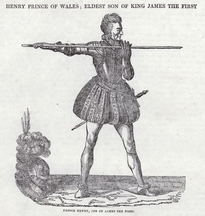Prince Henry, fils du roi Jacques I - English School