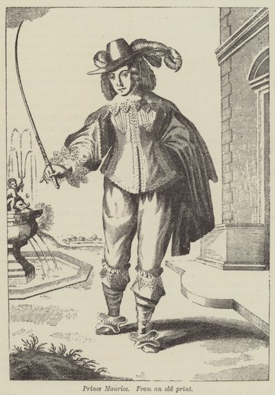Prince Maurice (gravure) - English School