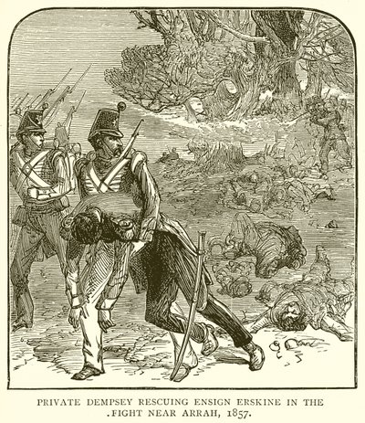 Le soldat Dempsey sauvant l