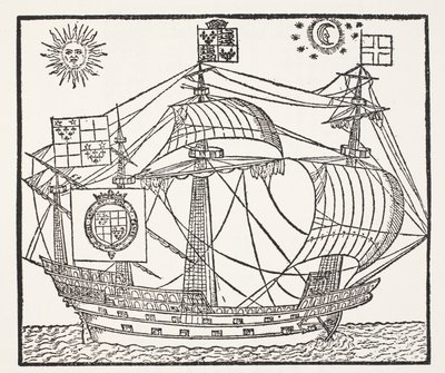 Prognostication éternelle, par L. & T. Digges, imprimée par T. Marshe, Londres, 1576 - English School