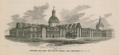 Projet de marché de viande et de volaille, West Smithfield - English School