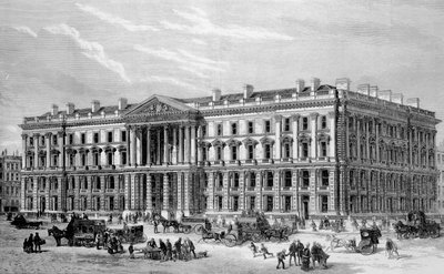 Nouveaux bâtiments proposés du General Post Office à St Martin-le-Grand - English School