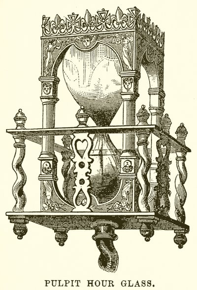 Sablier de chaire - English School