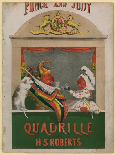 Punch et Judy Quadrille par H S Roberts - English School