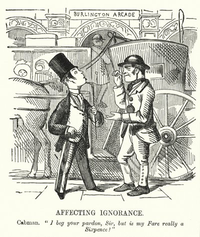 Ignorance Affectée : Conducteur de Taxi de Londres - English School